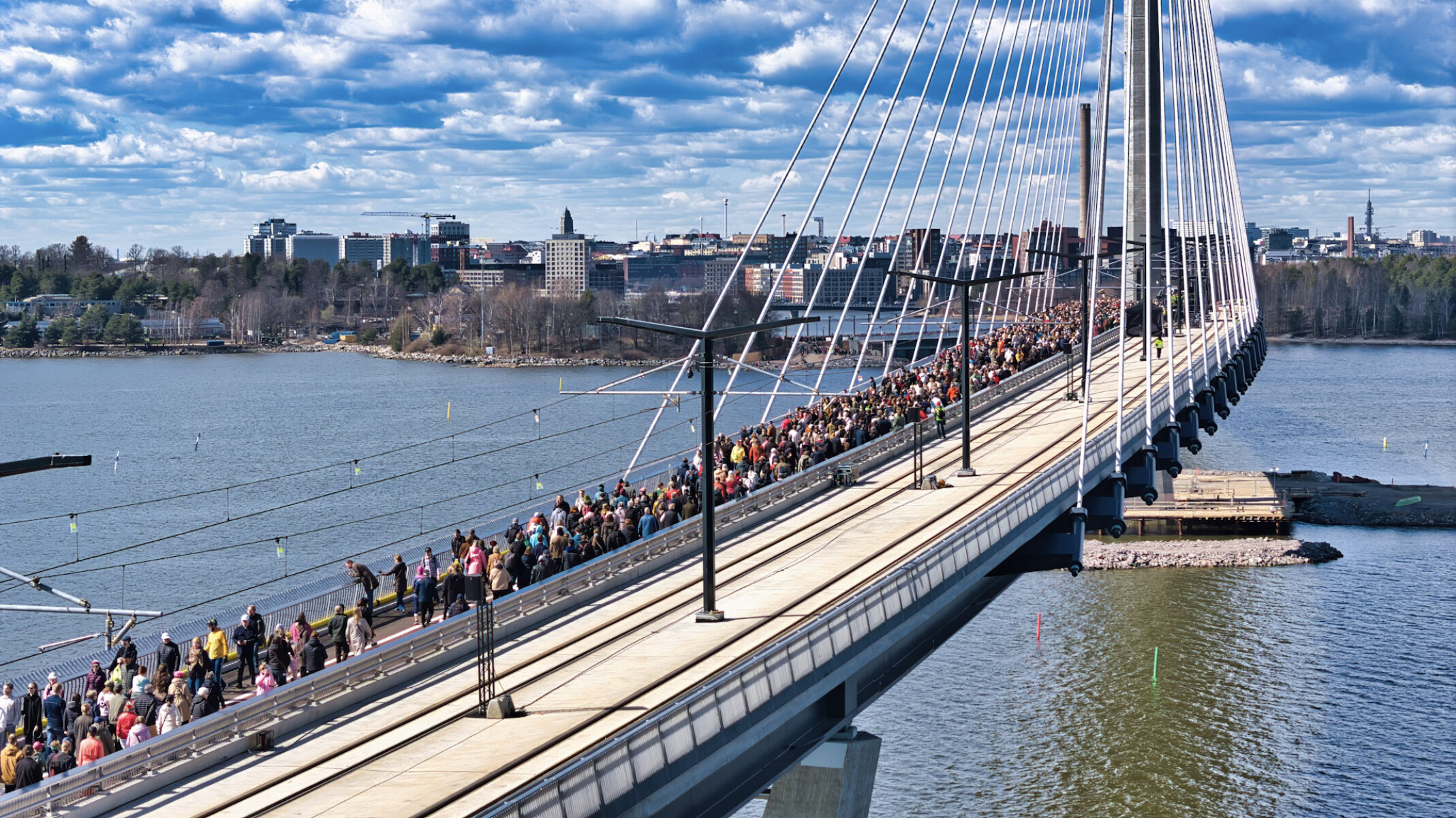 Kruunusillat Bridge, Helsinki - Knight Architects
